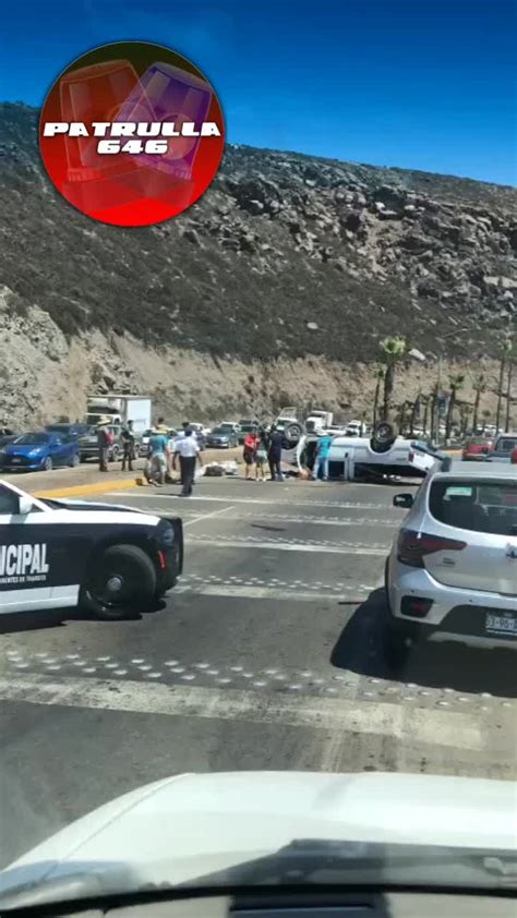 Patrulla 646 ⚪ Tomé sus precauciones accidente vehicular .